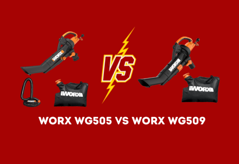 WORX WG505 VS WORX WG509