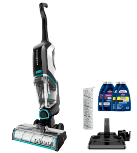 Bissell CrossWave Cordless Max Vacuum Mop All in One Wet and Dry Vac Combo Hard Floor Cleaner and Area Rugs, Cordless Mop, Pack-in Formulas Included