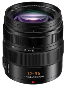 Panasonic LUMIX G Series Camera Lens, 12-35mm F2.8 Leica DG Vario-ELMARIT Interchangeable Lens for Mirrorless Micro Four Thirds Digital Cameras, Power O.I.S. - H-ES12035