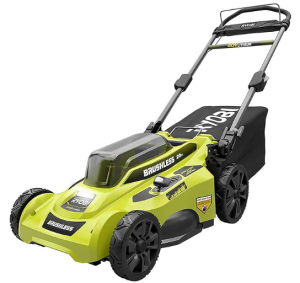 RYOBI Lawn Mower 20 in. 40-Volt Lithium-Ion Brushless Cordless Walk Behind