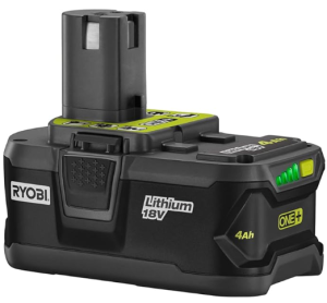 Ryobi P197 Battery ONE + (PLUS) Compatible Replaces P108 Rechargeable Lithium Ion 18 v Volt 4.0 Ah