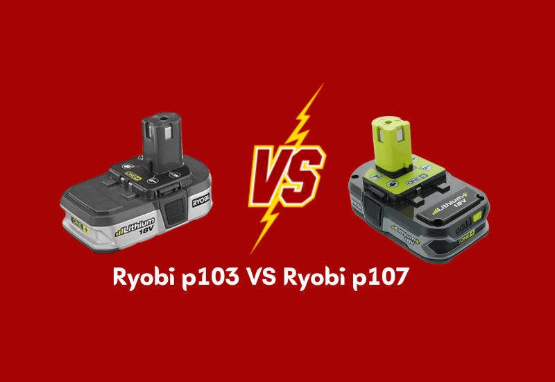 Ryobi p103 VS Ryobi p107