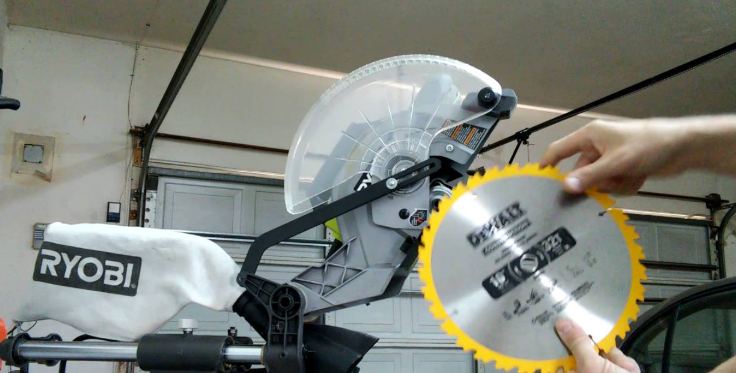 How to Change Blade on Ryobi Miter Saw