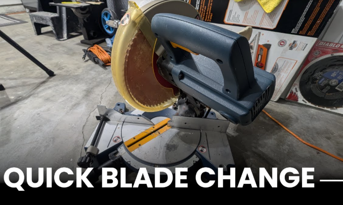 How to Change Blade on Ryobi Miter Saw
