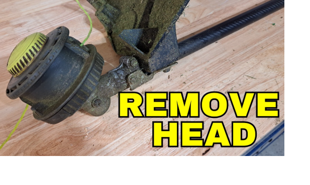 How to Remove Ryobi Trimmer Head?