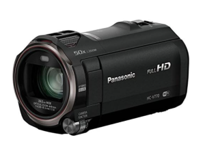 Panasonic Full HD Video Camera Camcorder HC-V770, 20X Optical Zoom, 1-2.3-Inch BSI Sensor, HDR Capture, Wi-Fi Smartphone Multi Scene Video Recording
