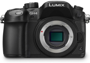 Panasonic LUMIX GH4 Body 4K Mirrorless Camera, 16 Megapixels, 3 Inch Touch LCD, DMC-GH4KBODY