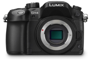 Panasonic LUMIX GH4 Body 4K Mirrorless Camera, 16 Megapixels, 3 Inch Touch LCD, DMC-GH4KBODY (USA Black)