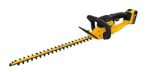 DEWALT 20V MAX Cordless Hedge Trimmer, 5.0 Ah, 22-Inch (DCHT820P1)