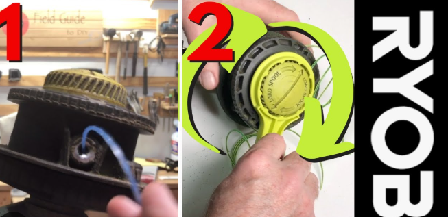 How To Wind Ryobi String Trimmer?