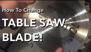 How to Change Blade on Ryobi Table Saw