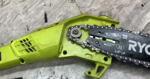 How to Tighten the Chain on a Ryobi Pole Saw