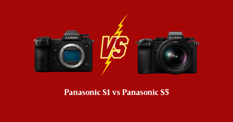 Panasonic S1 vs Panasonic S5