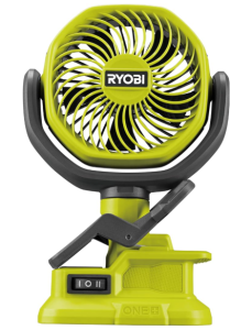 RYOBI RCF18-0 18V ONE+ Cordless 10cm Clamp Fan. Best Ryobi Fans