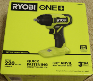 Ryobi PCL250B Cordless 3/8 in. Impact Wrench