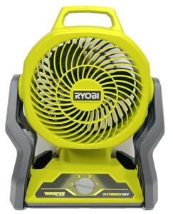 Ryobi Tools 18-Volt Hybrid Portable Fan Kit with Battery and Charger