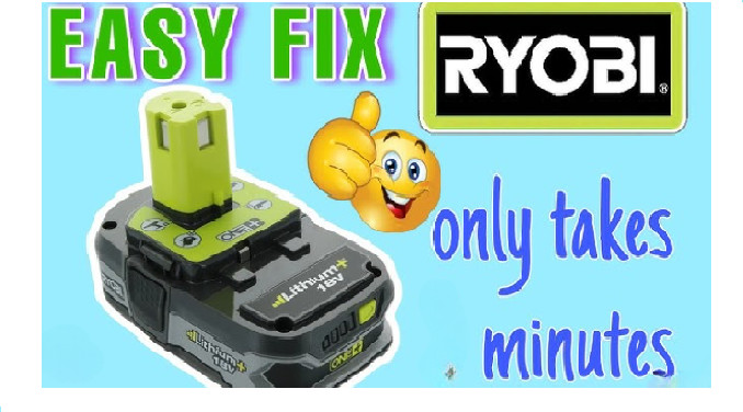 How to Fix a Ryobi Battery?