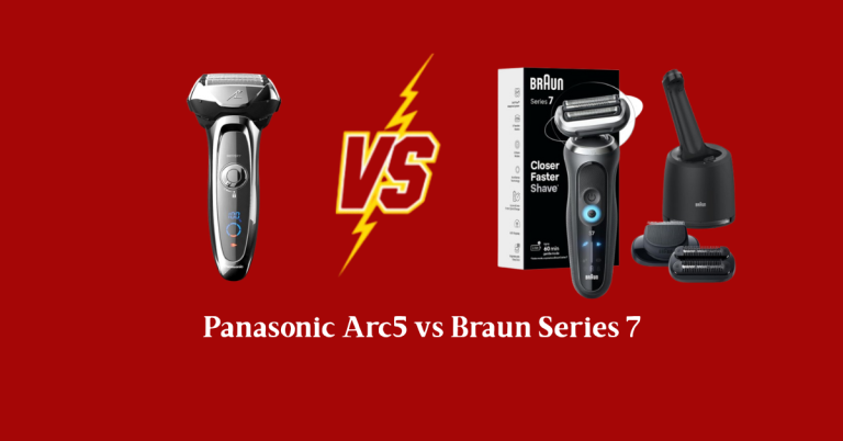 panasonic arc5 vs braun series 7