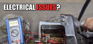 why does my ryobi mower keep stopping