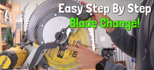 How to Remove the Old Blade from a DeWalt Chop Saw