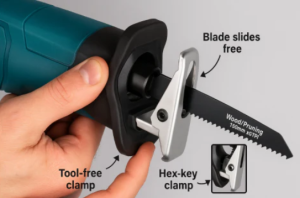 Step-By-Step Guide: How to Change Reciprocating Saw Blade Makita