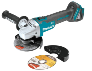 Makita XAG04Z 18V LXT® Lithium-Ion Brushless Cordless 4-1/2” / 5" Cut-Off/Angle Grinder, Tool Only