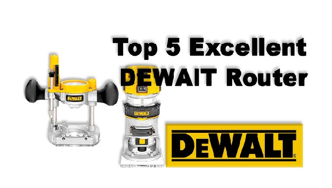 best dewalt router