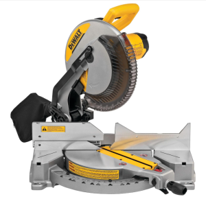 DEWALT 12-Inch Miter Saw, 15-Amp, Single Bevel, Compound (DWS715)