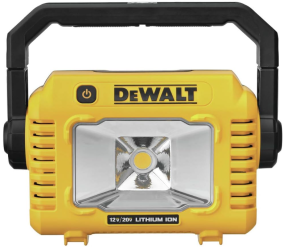 DEWALT 12V/20V MAX LED Work Light, Compact with 360 Degree Rotating Handle, 2000 Lumens of Brightness, Cordless, Bare Tool Only (DCL077B)