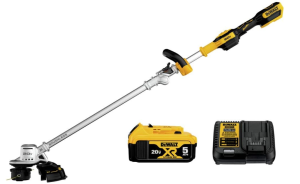 DEWALT 20V MAX* String Trimmer Kit, 5-Ah (DCST922P1)