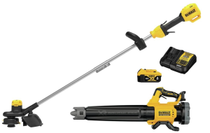 DEWALT 20V MAX String Trimmer and Leaf Blower Kit, Cordless, Battery & Charger Included (DCKO215M1)