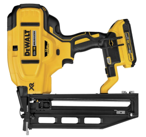 DEWALT 20V MAX* XR Finish Nailer, Cordless, Straight, 16GA (DCN662D1)