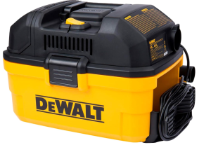 DEWALT DXV04T Portable 4 Gallon Wet/Dry Vacuum, Yellow