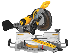 DEWALT Miter Saw, 12-inch Double Bevel Sliding Compound Miter Saw with XPS LED Shadow Light System, Includes Blade Wrench, Material Clamp and Dust Bag (DWS780)