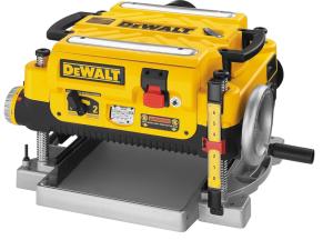 DEWALT Planer, Thickness Planer, 13-Inch, 3 Knife for Larger Cuts, Two Speed 20,000 RPM Motor, Corded (DW735)