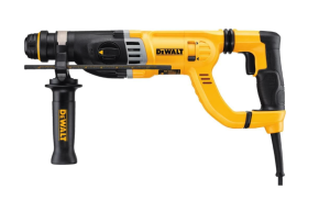 DEWALT SDS Rotary Hammer Drill, Vibration Control Shocks, 115 Volts, Corded (D25263K)