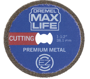 Dremel Max Life EZ506HP 1-12“ (38.1mm) High Performance Premium Metal Cutting Wheel, Blue