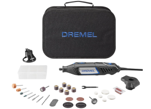 Dremel 4000-2/32 Variable Speed Rotary Tool Kit-Engraver, Polisher, and Sander- Perfect for Cutting, Detail Sanding, Engraving, Wood Carving, and Polising- 2 Attachments & 32 Accessories