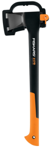 Fiskars X17 Splitting Axe, Tree Branch Cutter and Wood Splitter (23.5-Inch Axe) with Shock-Absorbing Handle