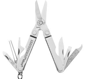 LEATHERMAN, Micra, Keychain Multi-tool with Grooming Tools, Mini Pocketknife for Everyday Carry (EDC), Hobbies & Outdoors, Built in the USA, Stainless Steel