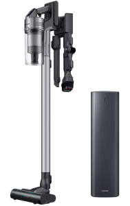 SAMSUNG Jet 75 Complete Cordless Stick Vacuum Cleaner w/ Clean Station, Removable Battery, Lightweight, Powerful Cleaning for Hardwood Floors, Carpets, Area Rugs, VS20T7551P5/AA, Silver