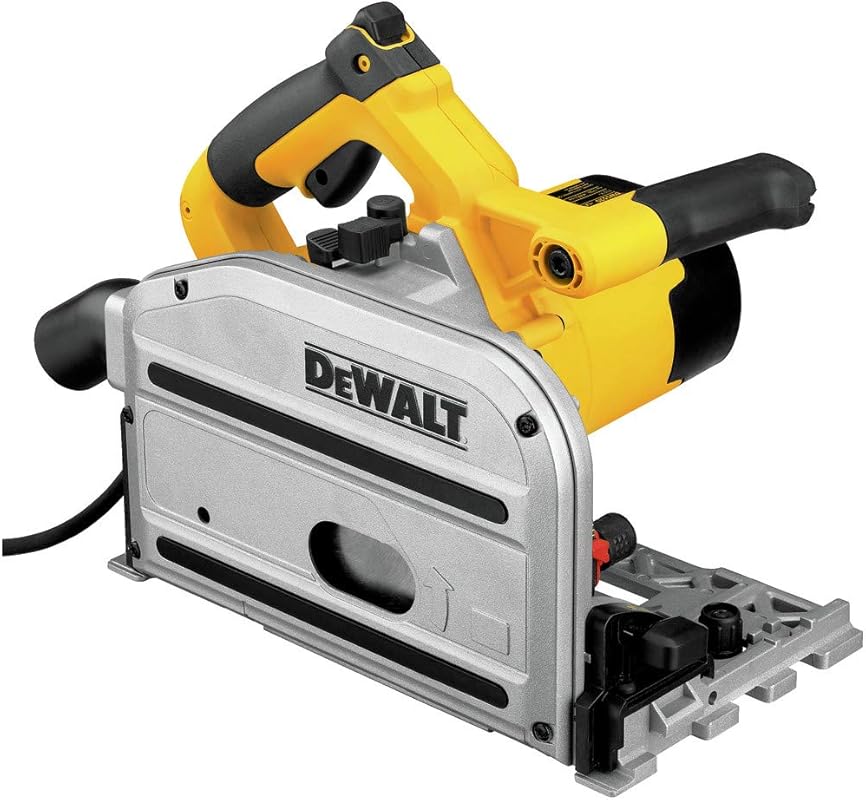 DEWALT DWS520K 6-1/2-Inch TrackSaw Kit - Precision Plunge Circular Saw
