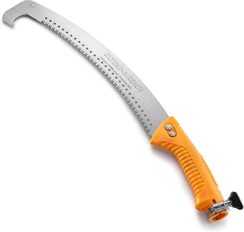 Pruning Manual Hand Saw for Tree Trimming - Handheld or Extension Pole