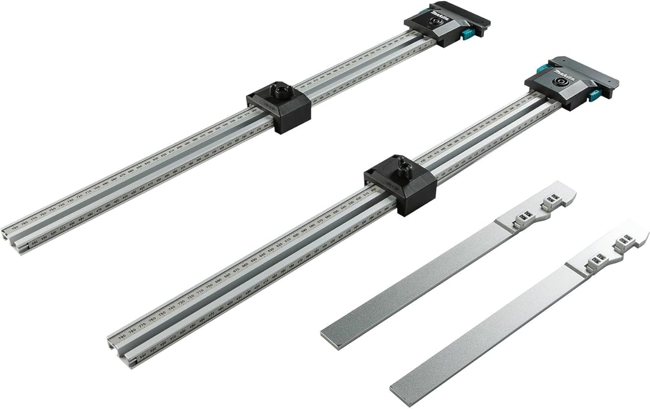 Makita 1913K7-3 Parallel Guide for Precision Track Saw Rip Cuts Durabl