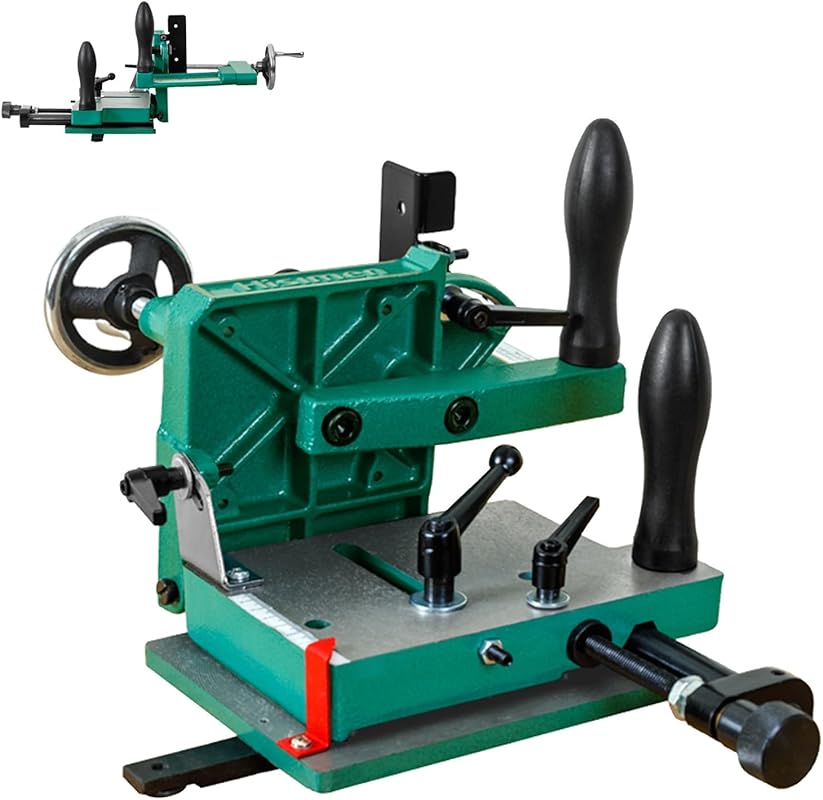 Precision Adjustable Tenoning Jig for Table Saws with Drilling Support