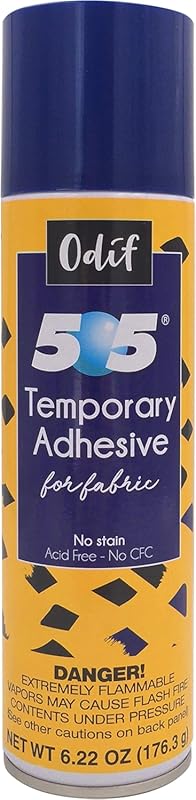 Odif USA 505 Spray and Fix 5.6oz Temporary Fabric Adhesive Repositiona