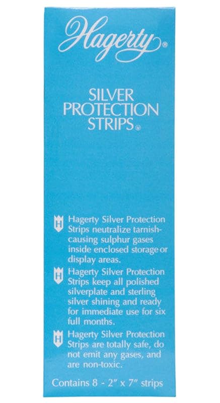 Hagerty Silver Protection Strips 8-Pack for Jewelry Boxes, USA Made Kosher Certified