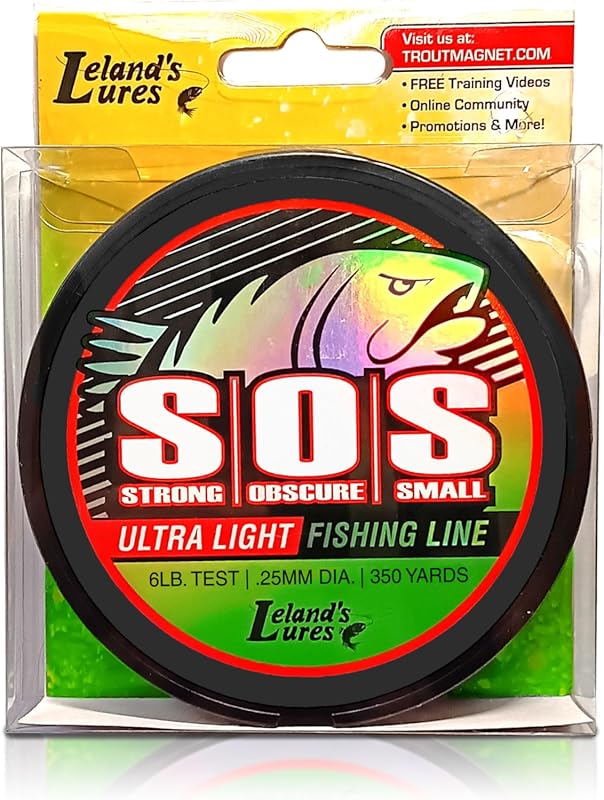 Trout Magnet Trout S.O.S. 2lb Copolymer Fishing Line