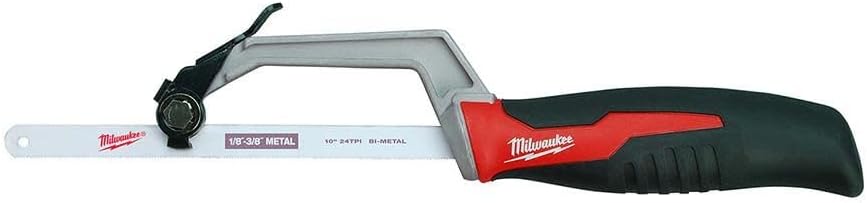 Milwaukee 48-22-0012 Compact Hack Saw with Tool-Less Blade Change and 