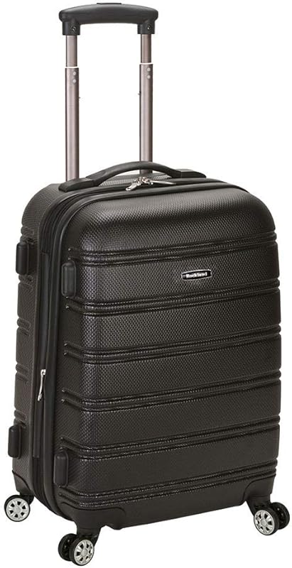 Rockland Melbourne Hardside Expandable Spinner Carry-On Luggage, 20